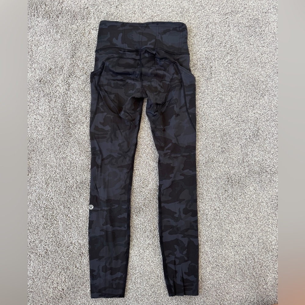 Lululemon Black Camo Leggings